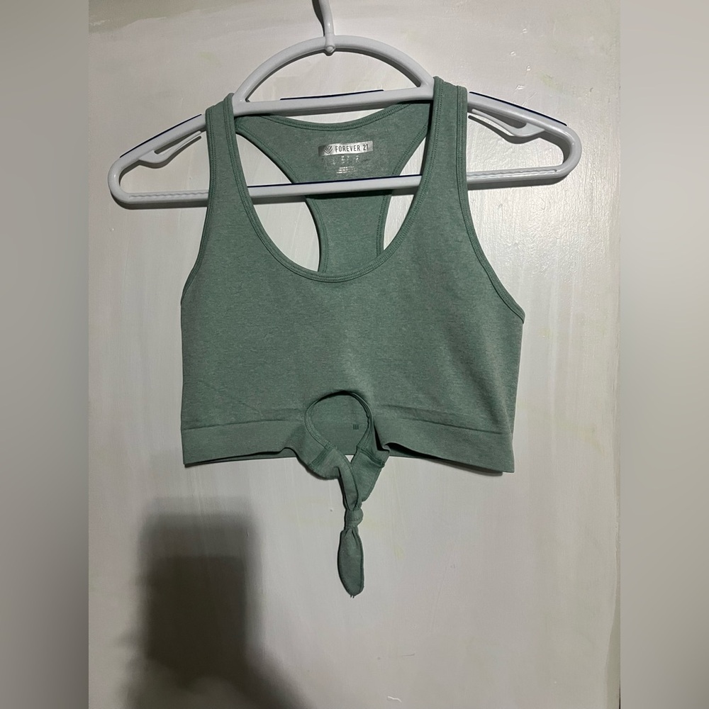 Forever 21 workout set light green Size L